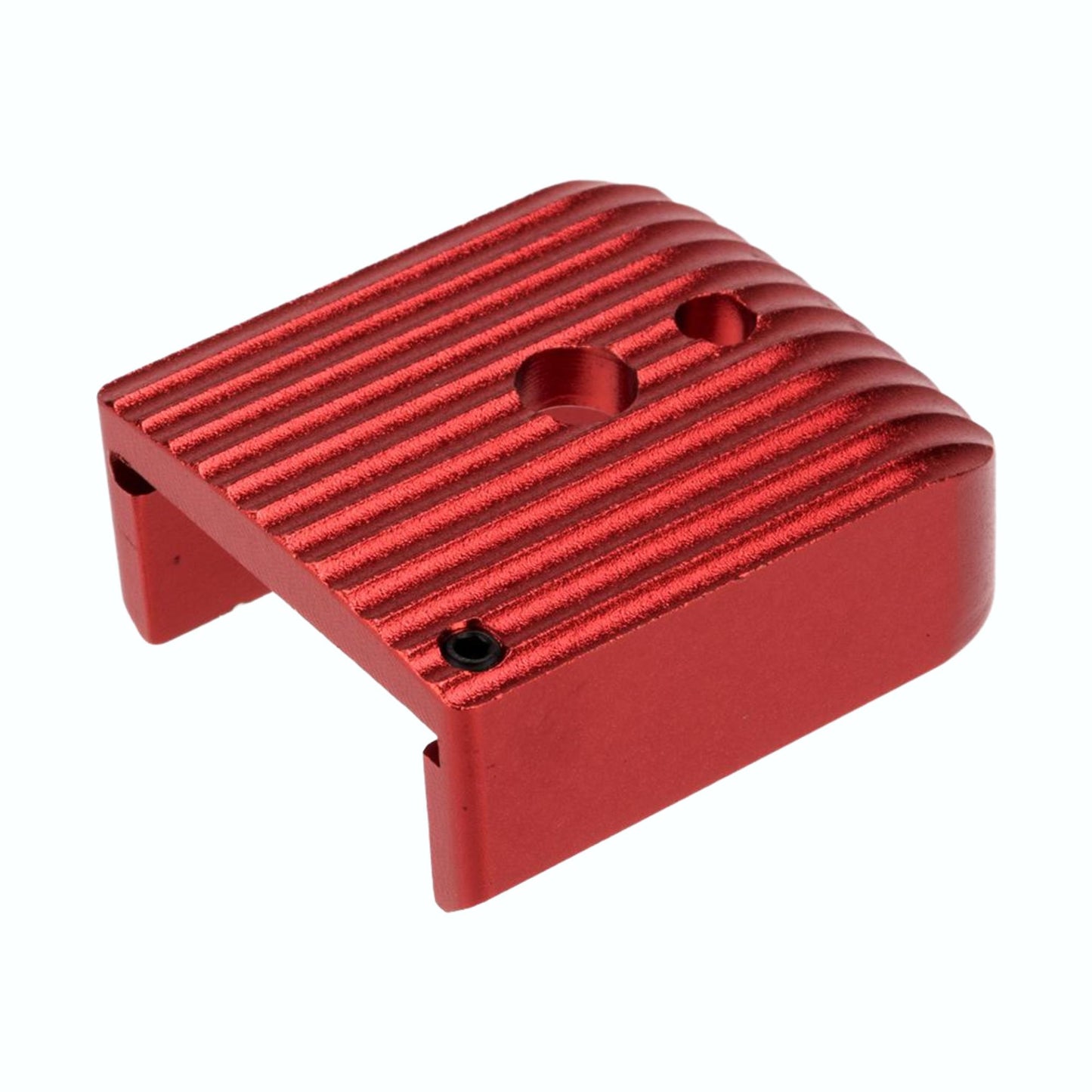 Avengers Type - 5 Aluminum Magazine Base for 5.1 Hi-Capa Series Airsoft GBB Pistol Magazines (Color: Red)