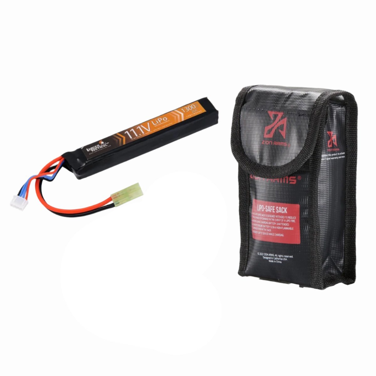 Lancer Tactical 11.1v 1300mAh 20C Stick Lipo Battery