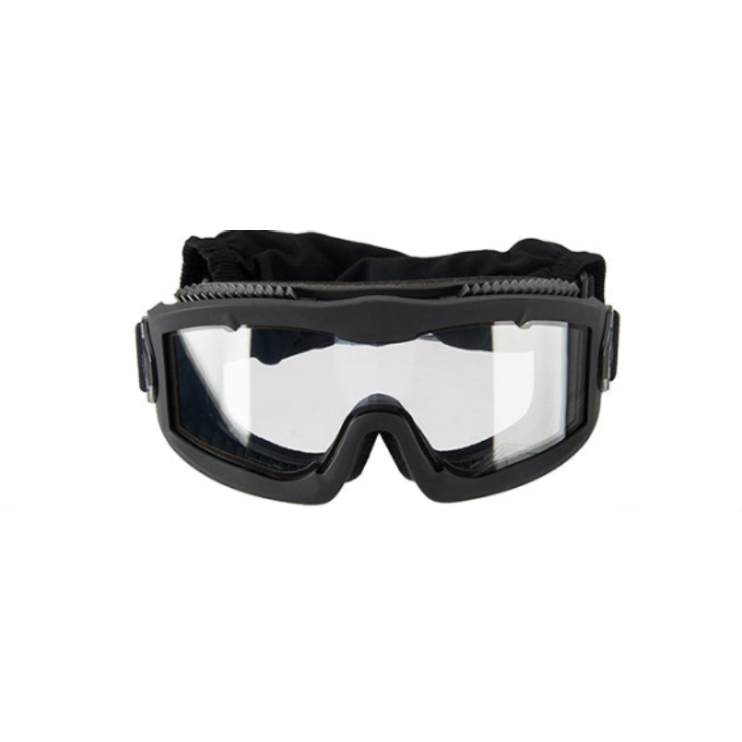 LANCER TACTICAL AERO PROTECTIVE BLACK AIRSOFT GOGGLES