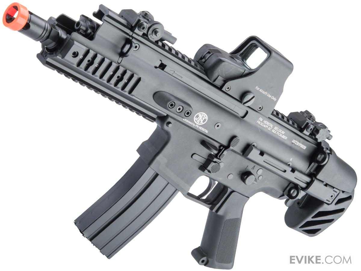 Cybergun FN SCAR® Advanced SC Compact Airsoft AEG w/ QD Spring & MOSFET by CYMA