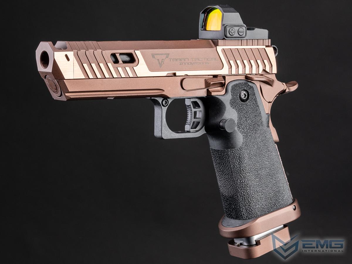 EMG x Taran Tactical Innovations Sand Viper 2011 Optics Ready Airsoft Training Pistol (Model: Standard / Green Gas / Gun Only)