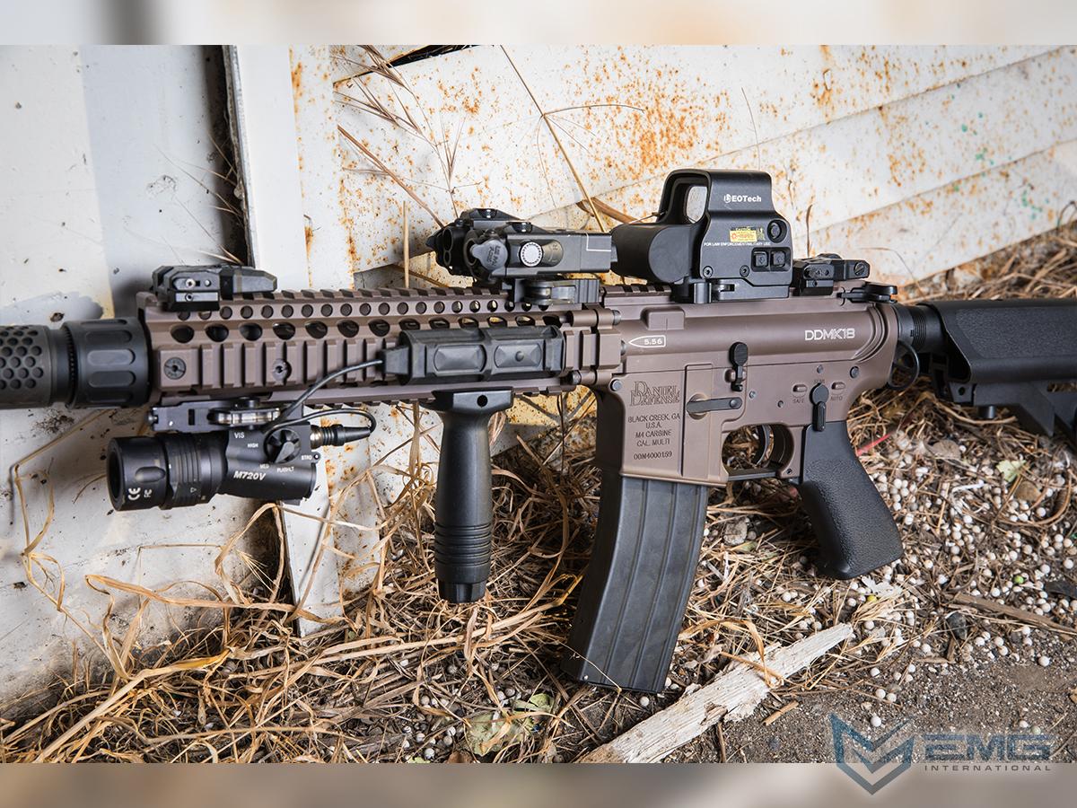 EMG Daniel Defense Licensed DDMK18 Airsoft AEG Rifle w/ CYMA Platinum QBS Gearbox