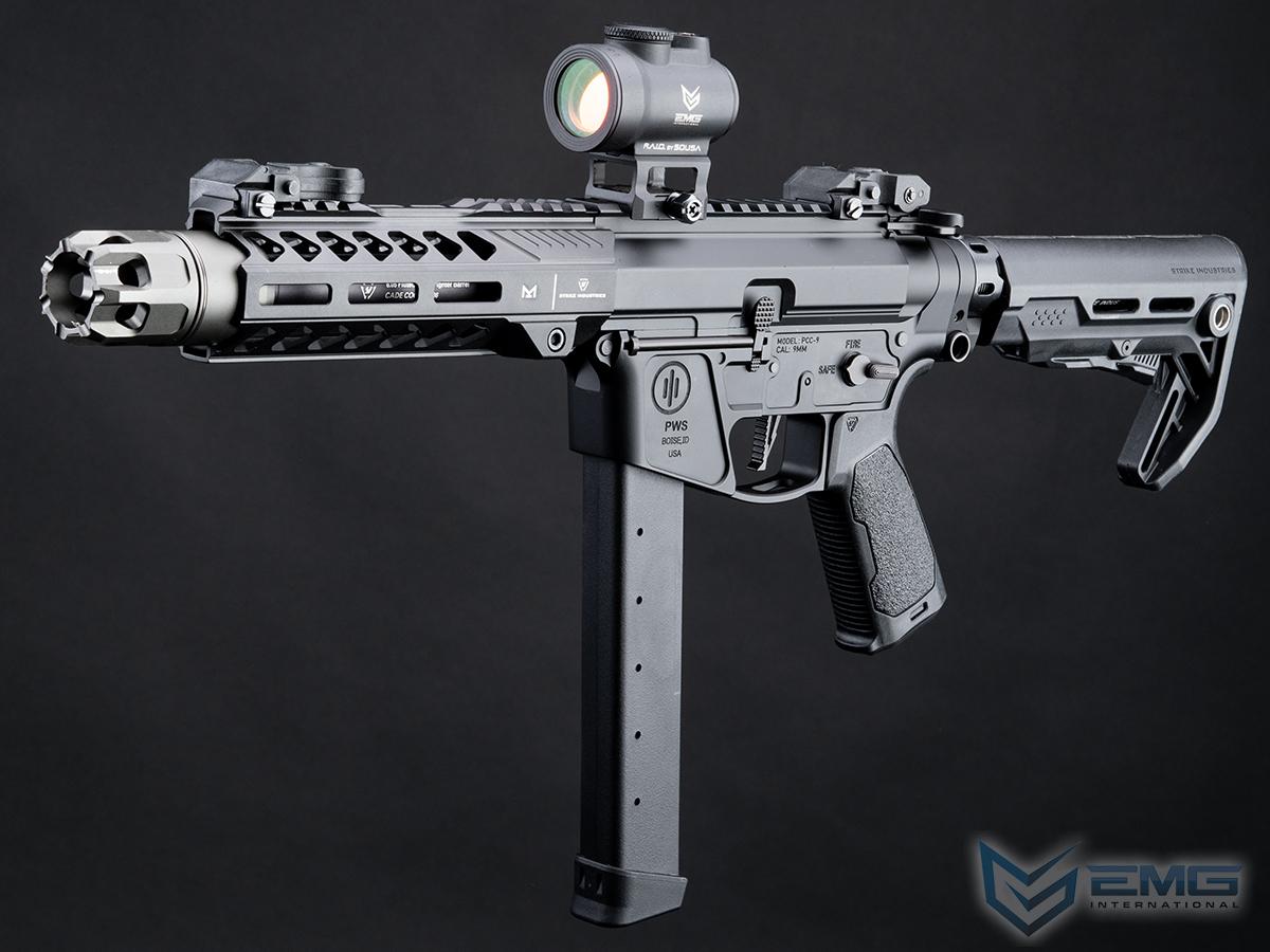 EMG Strike Industries x PWS Licensed 9mm Pistol Caliber Carbine AEG w/ GATE Aster MOSFET