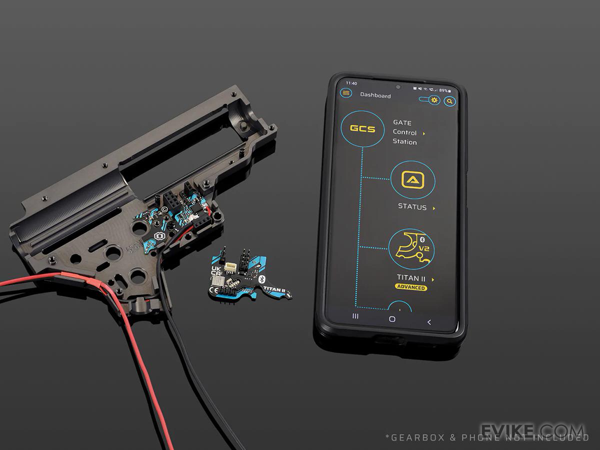 GATE TITAN II Bluetooth Drop-In MOSFET for Version 2 Airsoft AEG Gearboxes