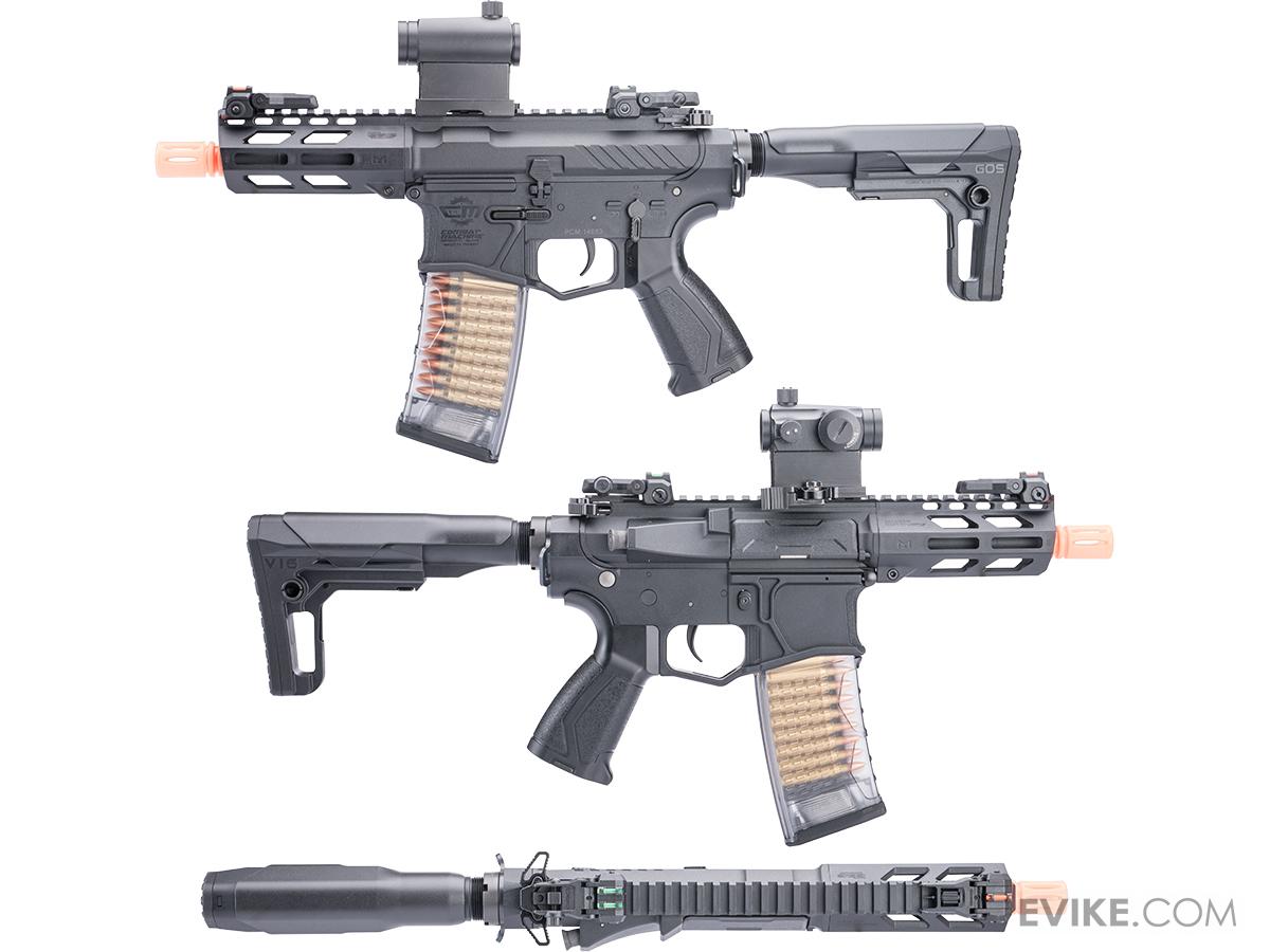 G&G Combat Machine CM16 CQB Batto Airsoft M4 AEG Rifle (Color: Black)