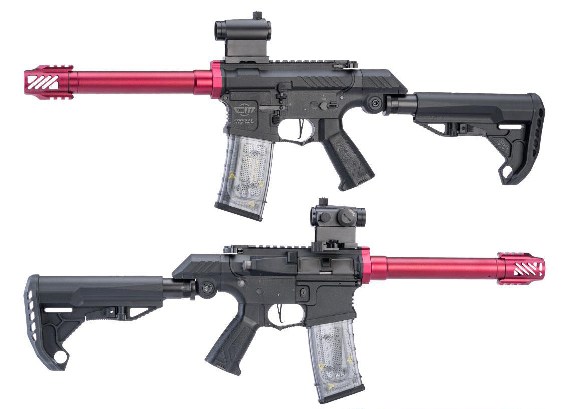 G&G SSG-1 USR Airsoft AEG Rifle w/ Variable Angle Stock and ETU MOSFET (Color: Red)