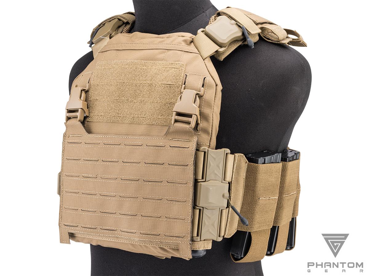 Phantom Gear "Polarity" Plate Carrier w/ Magnetic QD Buckle System (Color: Coyote Brown / Plate Carrier Only)