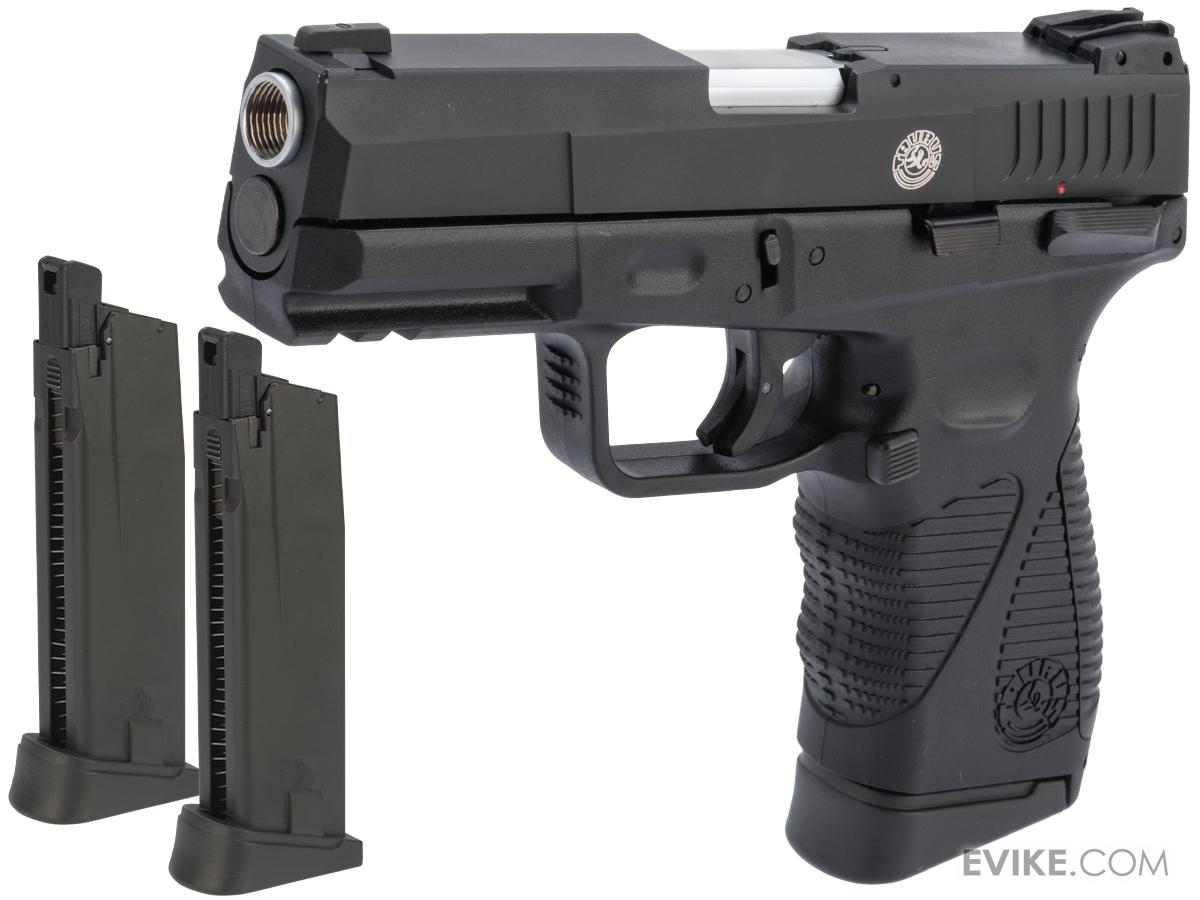 Cybergun x Taurus 24/7 G2 CO2 Gas Blowback Airsoft Pistol - KWC (Model: 328 FPS / Black / Mag Package)