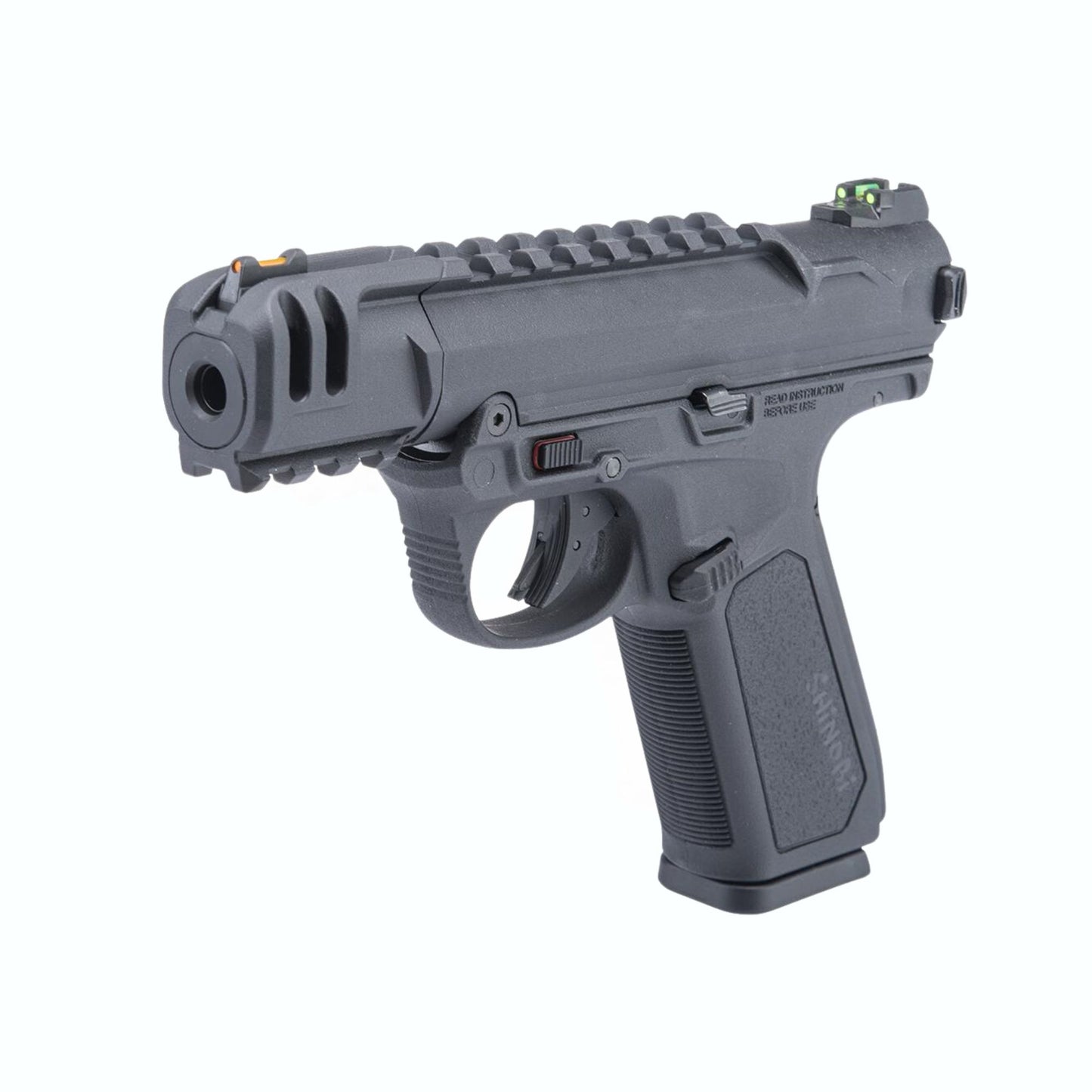 Action Army International Version AAP-01C Compact Airsoft Gas Blowback Pistol (Color: Black)