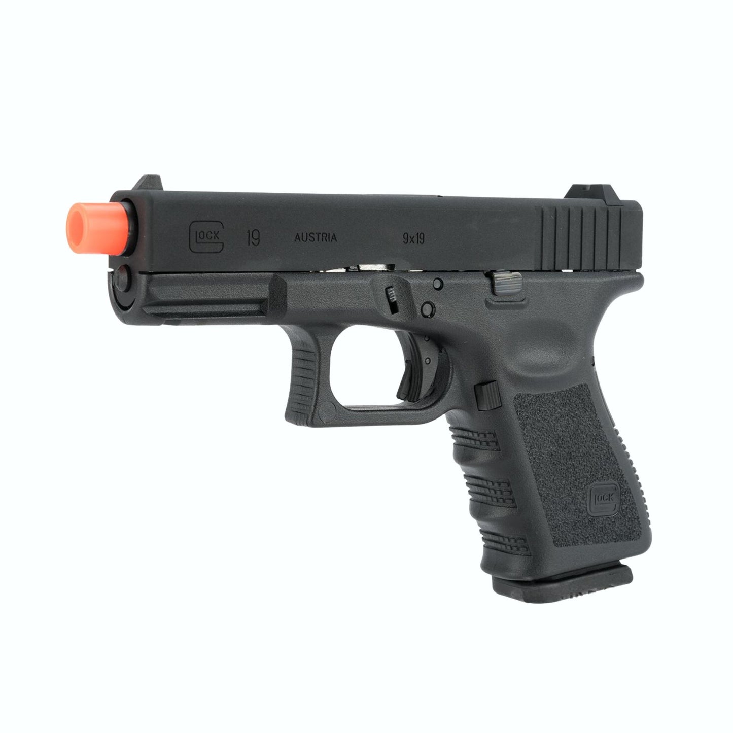 Elite Force Fully Licensed GLOCK 19 Gen.3 Gas Blowback Airsoft Pistol (Type: Green Gas)