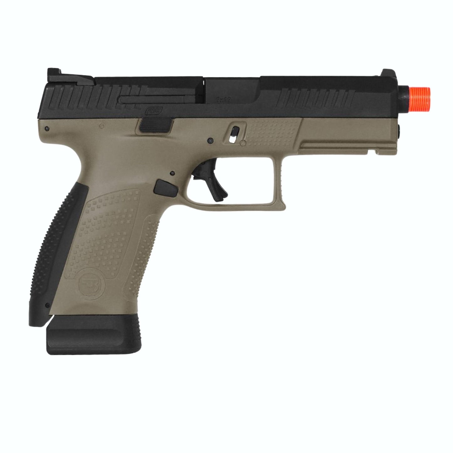 ASG CZ Licensed CZ P-10C Optic Ready Gas Blowback Airsoft Pistol (Model: Dark Earth)