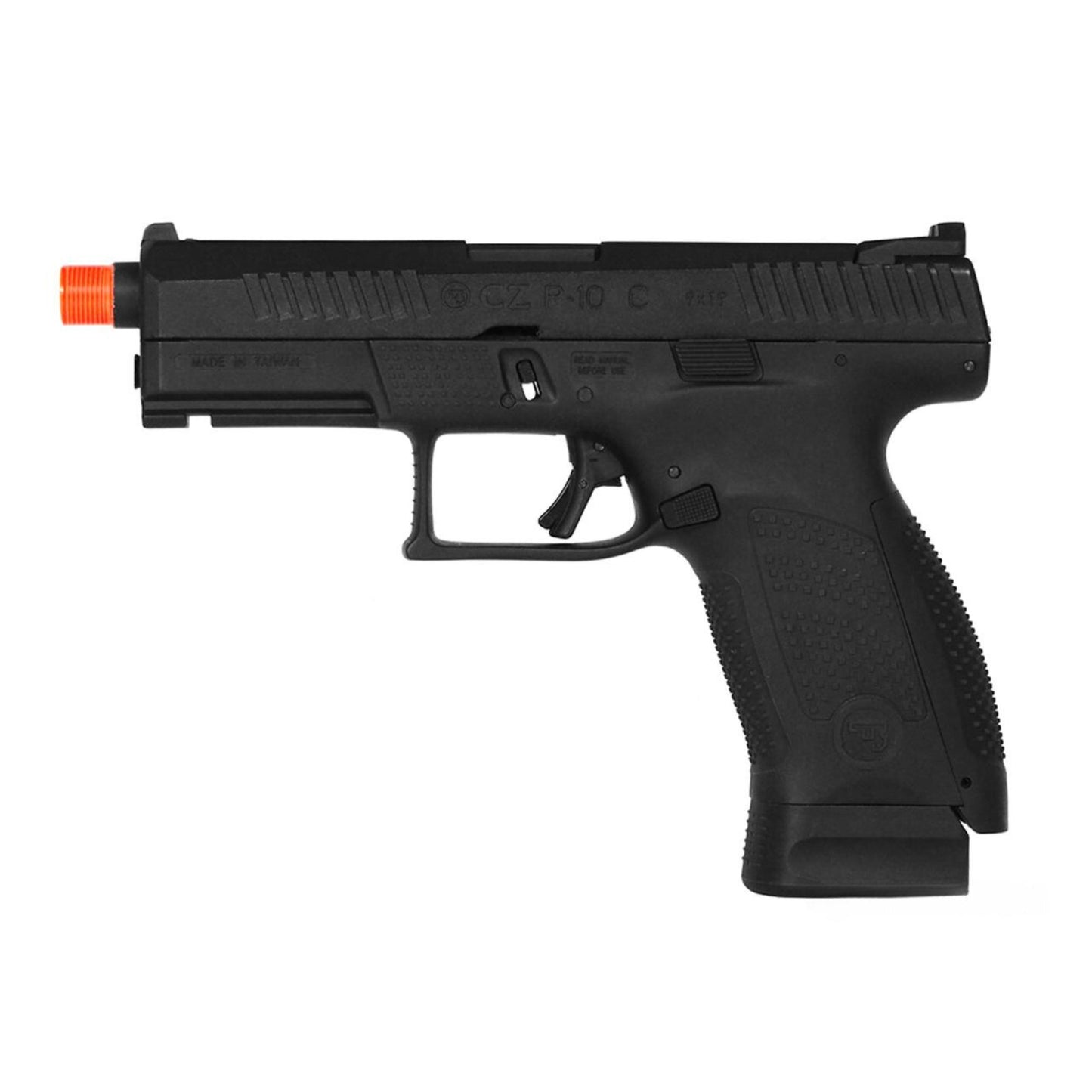 ASG CZ Licensed CZ P-10C Optic Ready Gas Blowback Airsoft Pistol (Model: Black)