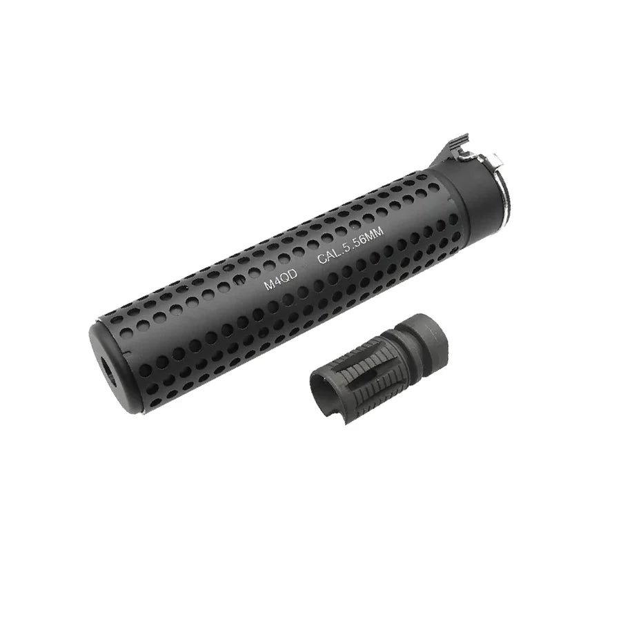 ACETECH PREDATOR TRACER UNIT W/ STEEL FLASH HIDER (BLACK)