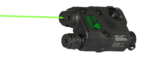 Peq Box Flashlight + Green Laser (Black)