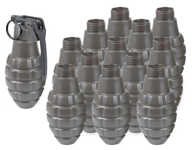 APS Thunder B Airsoft CO2 Simulation Grenade 12 Pack