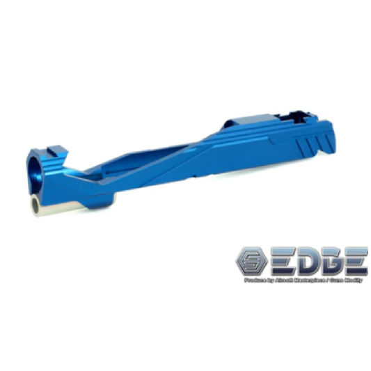 EDGE Custom “GIGA” Aluminum Standard Slide for Hi-CAPA/1911 5.1