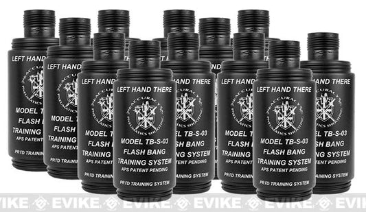 APS Spare Replacement Shells for Thunder B Sound Grenade Cores (Package: Flash Bang / 12 Pack)