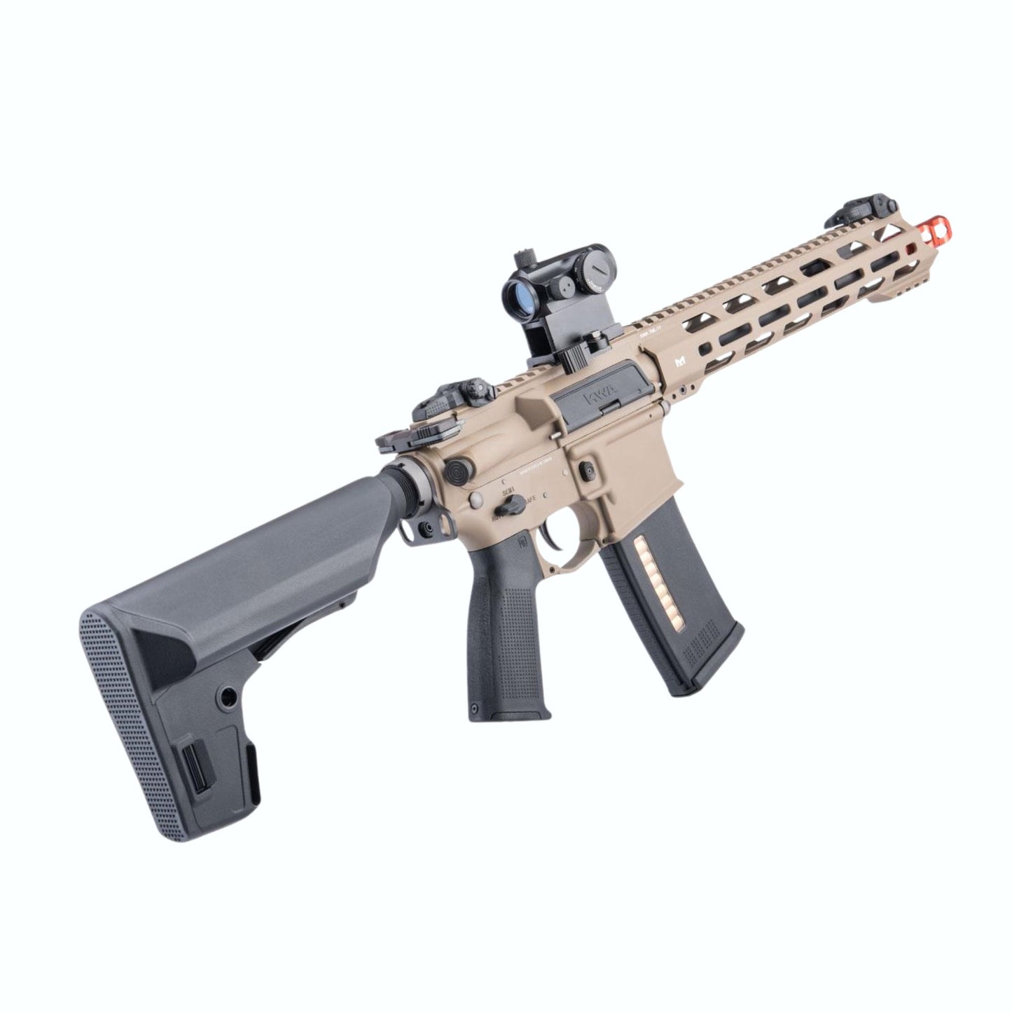 KWA AEG 3.0 Ronin Tactical T10-SBR w/ Kinetic Feedback System (Color: FDE)