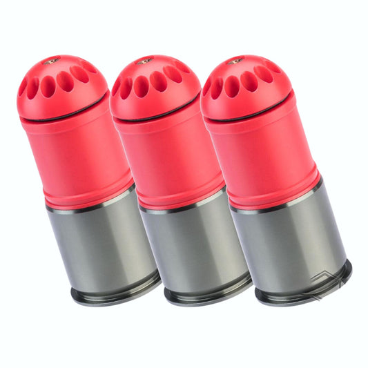 Matrix x MAG 120rd POM Airsoft Gas Grenade Shell (Pack of 3)