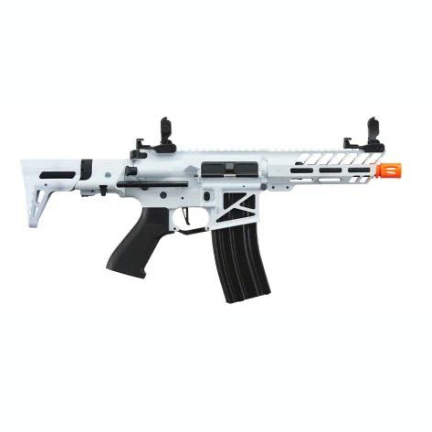 Lancer Tactical ProLine NEEDLETAIL PDW Skeleton AEG Low FPS (Color: White/Black)