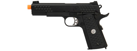 WE Tech Full Metal Knighthawk 1911 Gas Blowback Airsoft Pistol (BLACK)