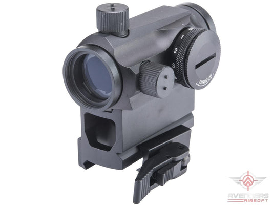 Avengers X1 Compact Reflex Red & Green Dot Sight w/ QD Riser
