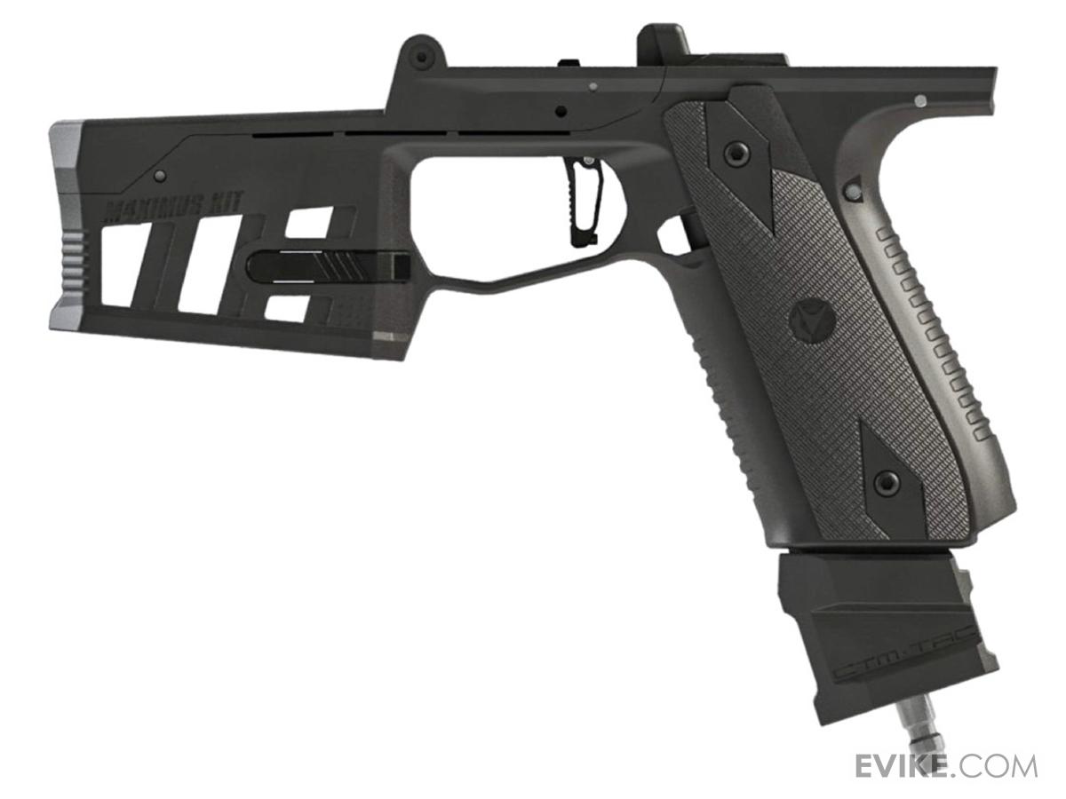 CTM TAC M4ximus HPA Conversion Kit for Action Army AAP-01C Gas Blowback Airsoft Pistols (Color: Black)