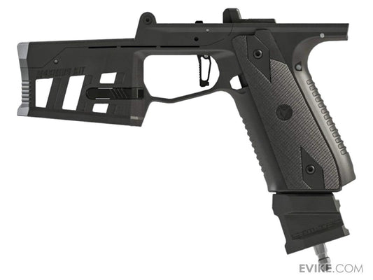 CTM TAC M4ximus HPA Conversion Kit for Action Army AAP-01C Gas Blowback Airsoft Pistols (Color: Black)