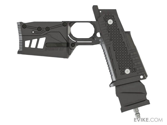 CTM TAC M4ximus HPA Conversion Kit for Tokyo Marui Hi-CAPA Gas Blowback Airsoft Pistols (Color: Black)