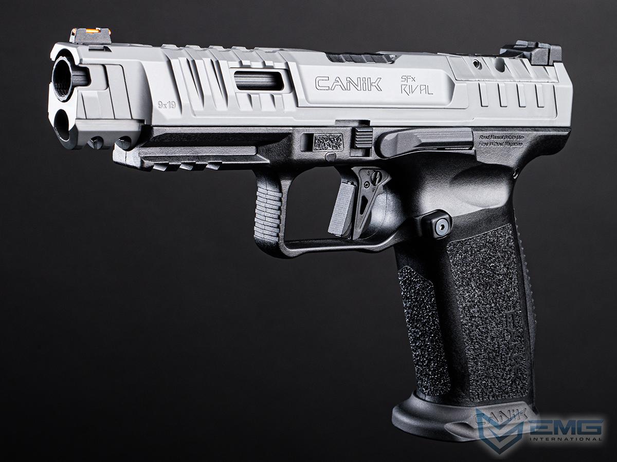 EMG x Cybergun CANIK SFx RIVAL Gas Blowback Airsoft Pistol (Color: Dual Tone)