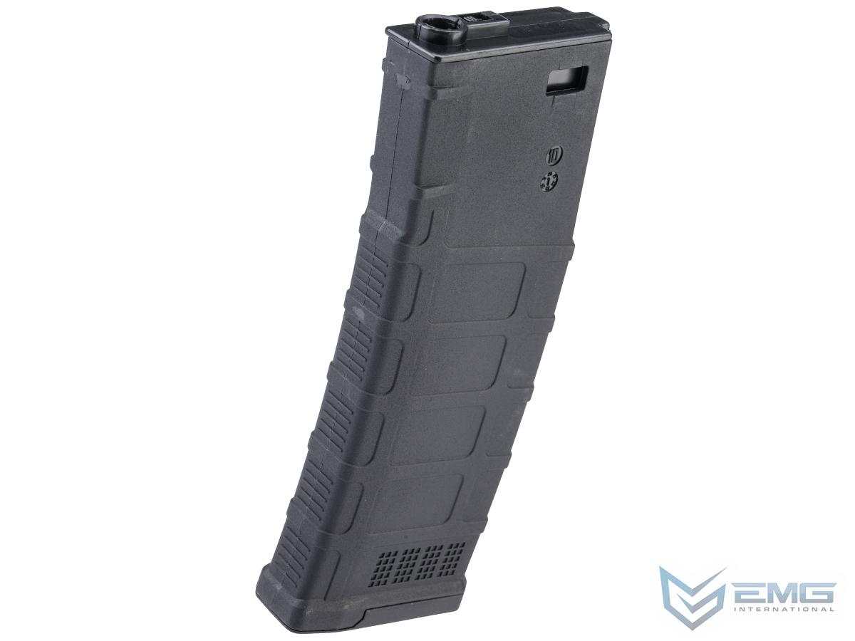 EMG 220rd Mid-Cap Polymer Magazine for M4 Airsoft AEG Rifles (Color: Black)
