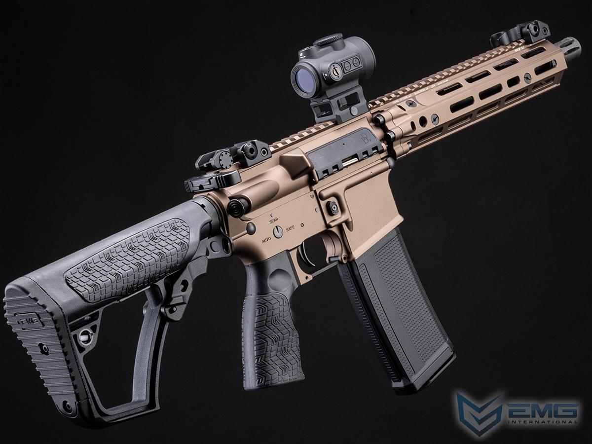 EMG Helios Daniel Defense Licensed MK18 RIII Airsoft AEG Rifle w/ CYMA Platinum Gearbox (Color: Flat Dark Earth / 400 FPS / Gun Only)