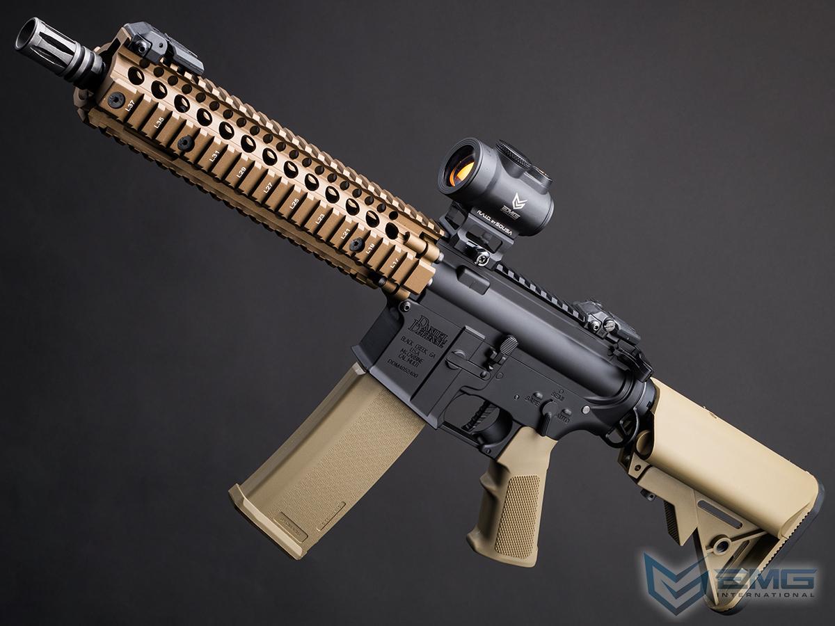 EMG Specna Arms Daniel Defense Licensed MK18 SA-E19 EDGE Airsoft AEG Rifle w/ HAL 2 MOSFET (Color: Chaos Bronze)