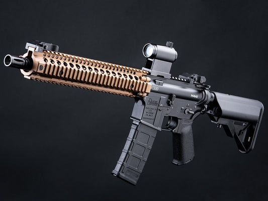 EMG Daniel Defense Licensed DDM4A1 Carbine Airsoft AEG Rifle w/ CYMA Platinum QBS Gearbox