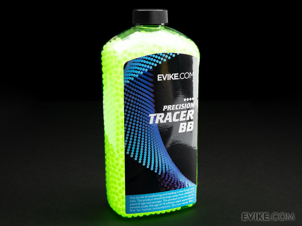 Evike.com Match Grade 6mm Airsoft Tracer BBs (Weight: Green Tracer / .20g / 5600 Rounds)