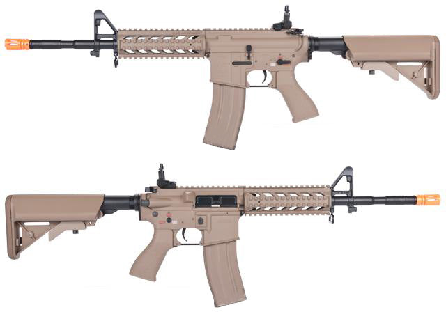 G&G Custom Full Metal M4 Commando Raider Airsoft AEG Rifle w/ Crane Stock (Package: Desert / Gun Only)