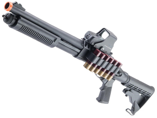 Golden Eagle M870 3-Round Burst Multi-Shot Shell Loading Airsoft Shotgun