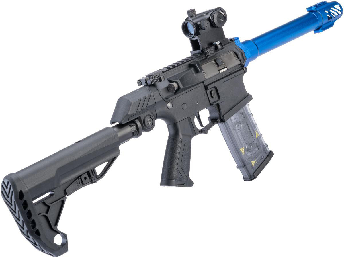 G&G SSG-1 USR Airsoft AEG Rifle w/ Variable Angle Stock and ETU MOSFET (Color: Blue)