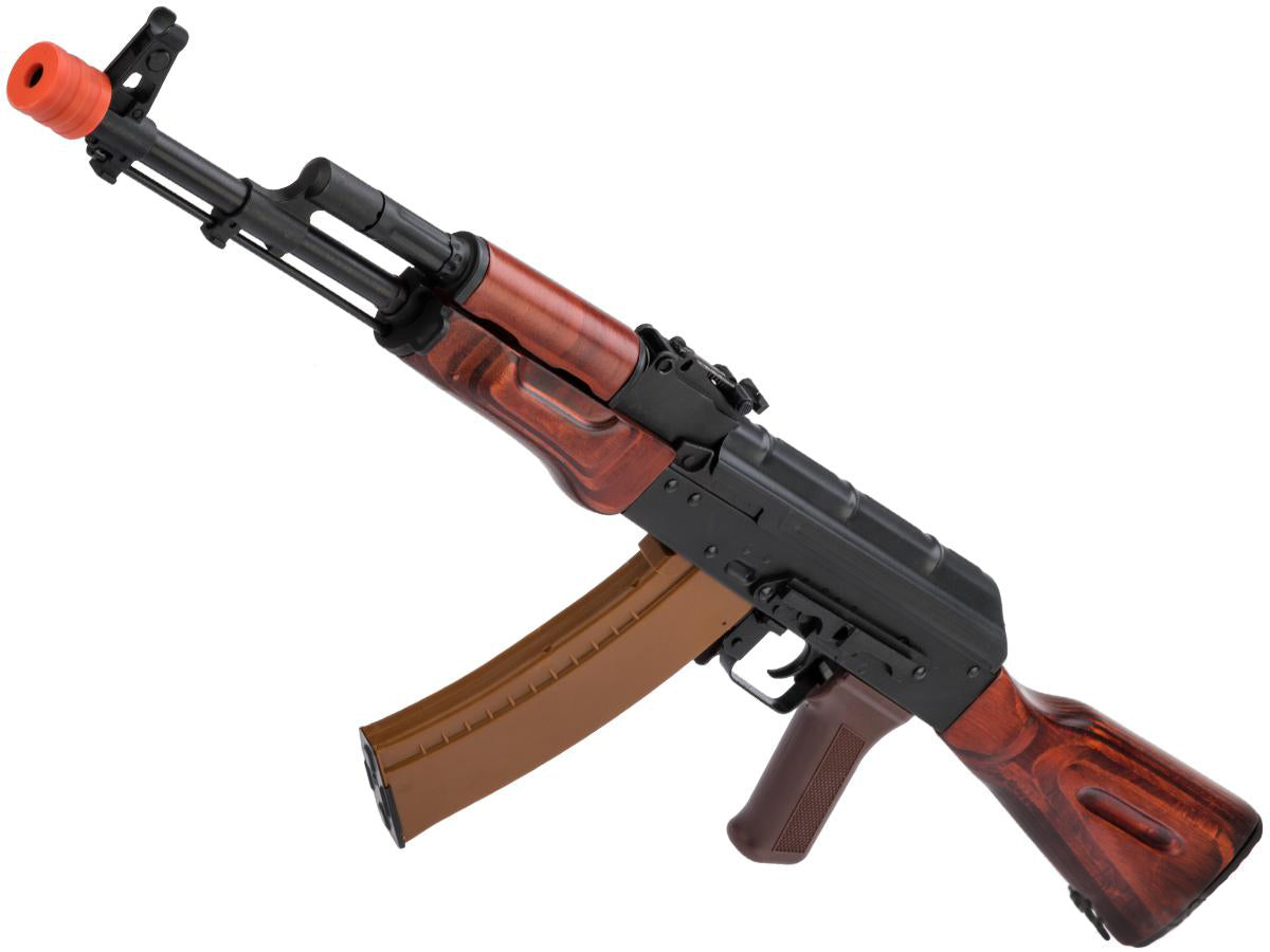 LCT Airsoft AK74 NV Stamped Steel Airsoft AEG w/ Real Wood Furniture (Model: Standard AEG)