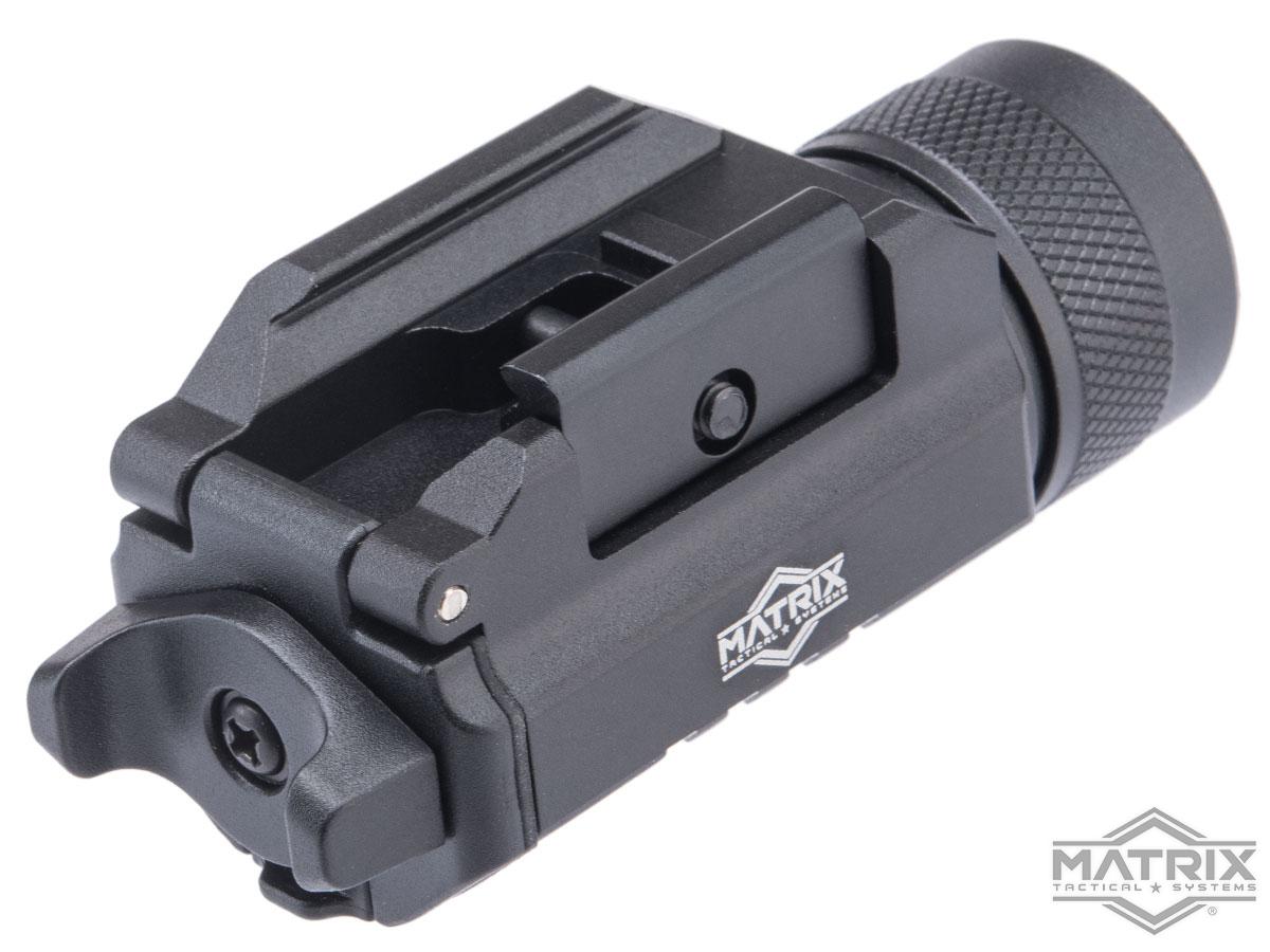 Matrix Max-Luminous Weapon Mount Combat Flashlight (600 Lumen)