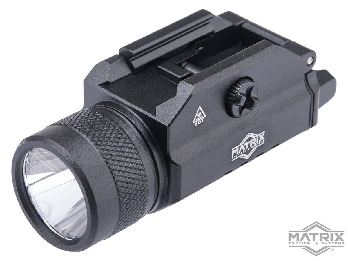 Matrix Max-Luminous Weapon Mount Combat Flashlight (600 Lumen)