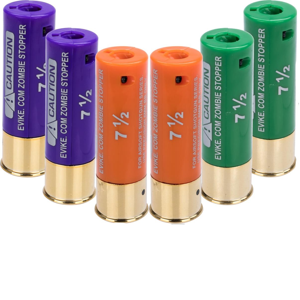 Evike Zombie Stopper 30 Round Shells for Multi & Single-Shot Airsoft Shotguns