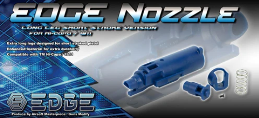 EDGE Custom "Long Legs Short Stroke Version" Nozzle for Hi-CAPA/1911