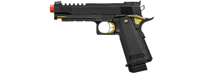 Tokyo Marui Hi-Capa 5.1 Gold Match Custom Gas Blowback Airsoft P