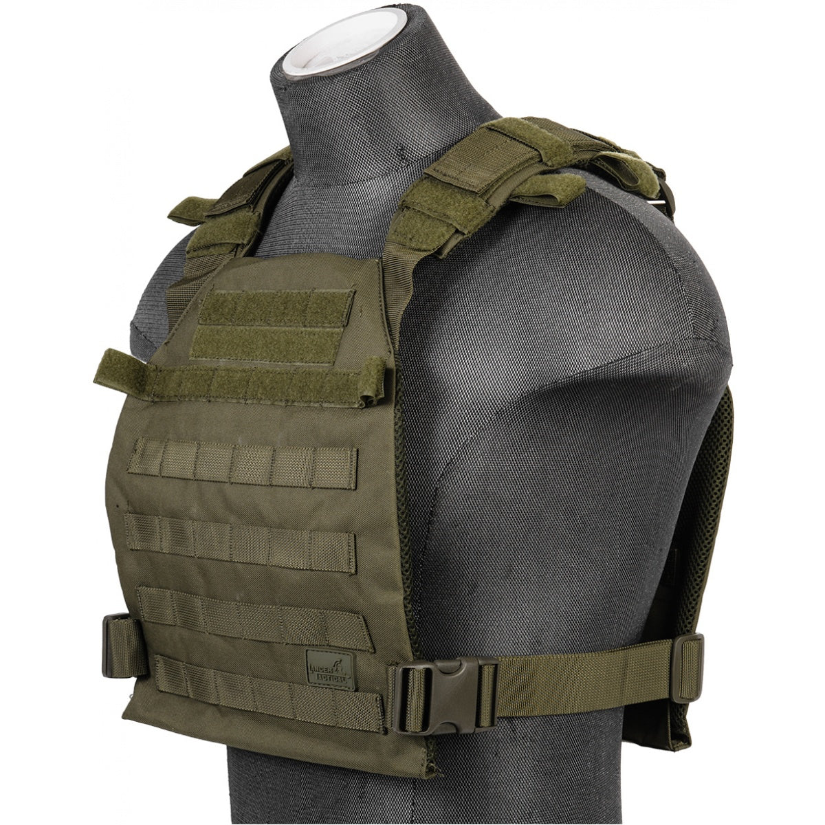 Nylon Lightweight Tactical Vest (OD Green)