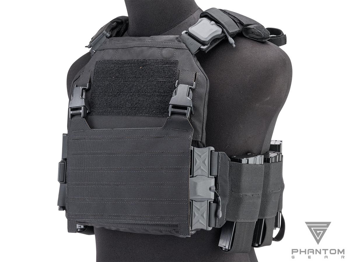 Phantom Gear "Polarity" Plate Carrier w/ Magnetic QD Buckle System (Color: Black / Plate Carrier Only)