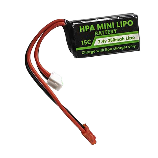 HPA Mini Lipo | 7.4v Mini Lipo Battery | 250mah