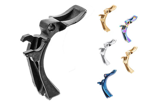 SAVIA CNC Steel Infinity Style Grip Safety For Marui TM Hi-Capa 5.1 / 4.3 / Gold Match GBBP Series