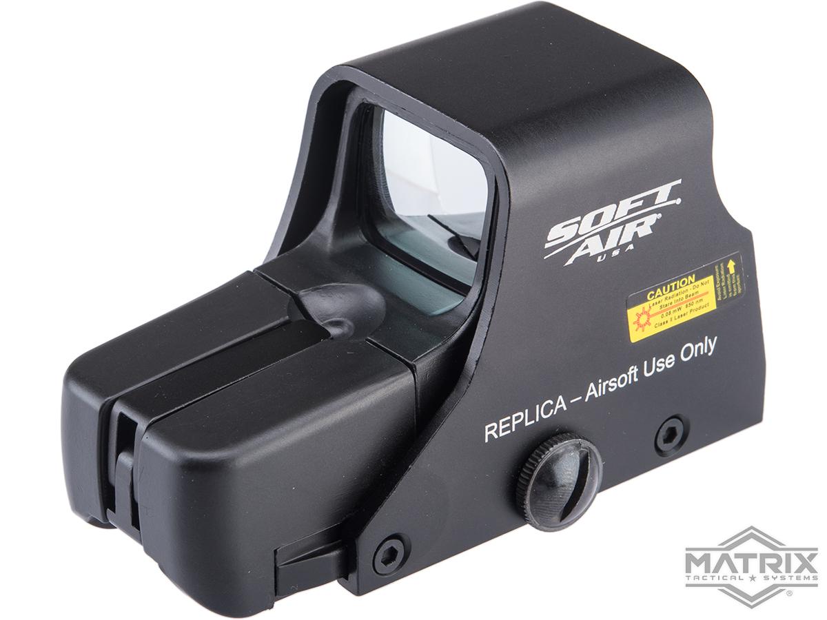 SoftAir Compact CQB Tactical Red Dot Sight (Color: Black / Circle + Crosshair Dot)
